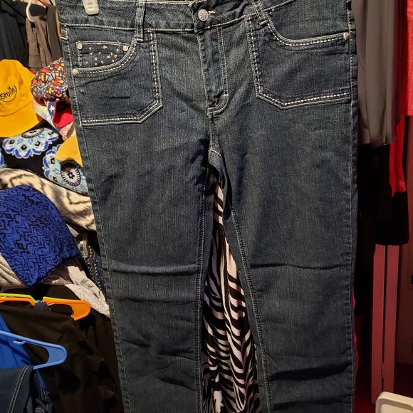 Jenni jo jeans women's size 15/16 stretch pants - Picture 3 of 4